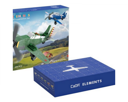Конструктор CaDA ELEMENTS Транспортный самолет (226 деталей)