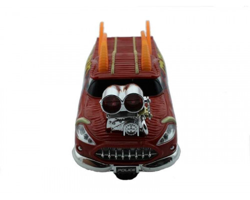 Р/У машина Дракон из серии Muscle Сar с гоночным Мотором 1/16 + свет + звук пульт пистол. типа