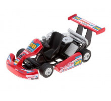 Машина Kinsmart "Turbo Go Kart" инерция (1/12шт.) б/к