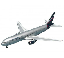 Сборная модель ZVEZDA Пассажирский авиалайнер Боинг 767-300, подарочный набор, 1/144