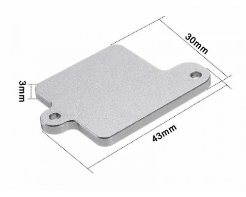 Металлический держатель сервомашинки WPL