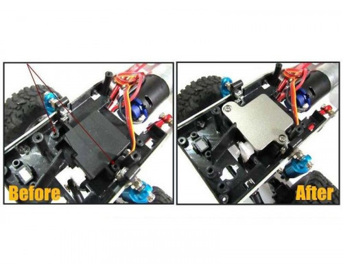 Металлический держатель сервомашинки WPL
