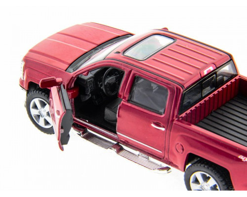 Машина Kinsmart 1:46 Chevrolet Silverado инерция (1/12шт.)  б/к