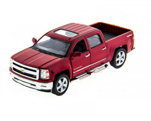 Машина Kinsmart 1:46 Chevrolet Silverado инерция (1/12шт.)  б/к