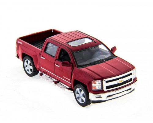 Машина Kinsmart 1:46 Chevrolet Silverado инерция (1/12шт.)  б/к