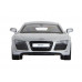 Машина АВТОПАНОРАМА Audi R8 GT, серебро, 1/43, инерция, в/к 17,5*12,5*6,5 см