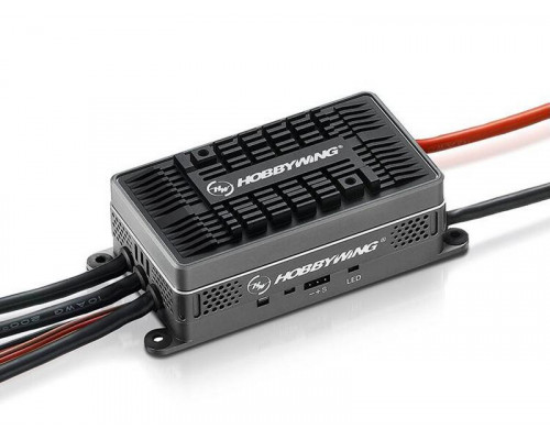 Бесколлекторный регулятор Hobbywing PLATINUM-200A-HV-OPTO-V4.1 (200A-300A, Aircraft, Heli)
