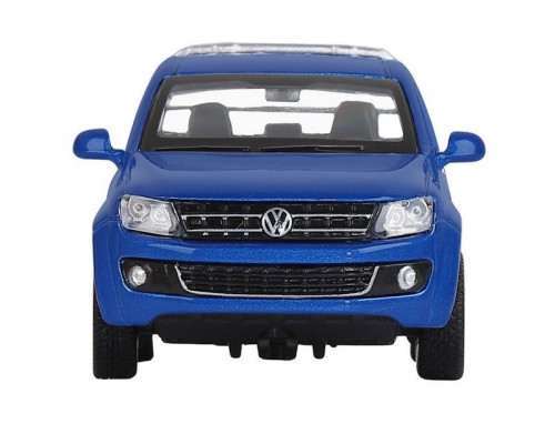 Машина АВТОПАНОРАМА Volkswagen Amarok, синий, 1/46, инерция, откр. двери, в/к 17,5*12,5*6,5 см