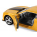 Машина АВТОПАНОРАМА Chevrolet Camaro SS, желтый, 1/32, свет, звук, инерция, в/к 17,5*13,5*9 см