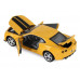 Машина АВТОПАНОРАМА Chevrolet Camaro SS, желтый, 1/32, свет, звук, инерция, в/к 17,5*13,5*9 см