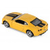 Машина АВТОПАНОРАМА Chevrolet Camaro SS, желтый, 1/32, свет, звук, инерция, в/к 17,5*13,5*9 см