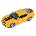 Машина АВТОПАНОРАМА Chevrolet Camaro SS, желтый, 1/32, свет, звук, инерция, в/к 17,5*13,5*9 см