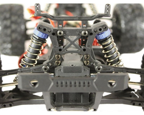 Радиоуправляемый монстр Remo Hobby SMAX V2.0  (красный) 4WD 2.4G 1/16 RTR