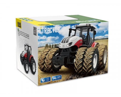 Р/У фермерский трактор Korody, двойные колеса 1/24 2.4G 6CH RTR