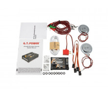 Комплект освещения G.T.Power с блоком управления и звуковой системой для авиамоделей