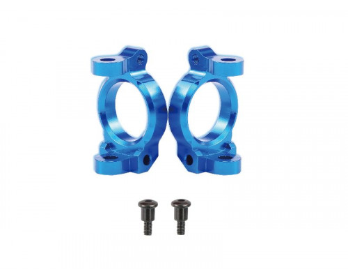 Алюминиевые держатели поворотных кулаков для Remo Hobby 1/16, металл, тюнинг  (2 шт)