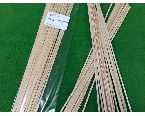 Деревянные рейки 0,6х3, длина 300 мм, 50 шт, ольха