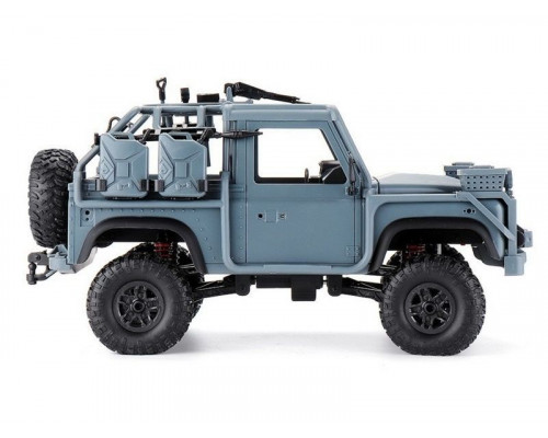 Радиоуправляемая машина MN MODEL англ. пикап Defender спецназ рейнджеров (синий) 4WD 2.4G 1/12 RTR