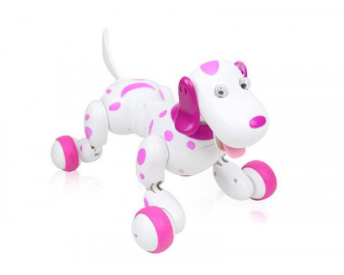 Радиоуправляемая робот-собака HappyCow Smart Dog 2.4G (розовая)