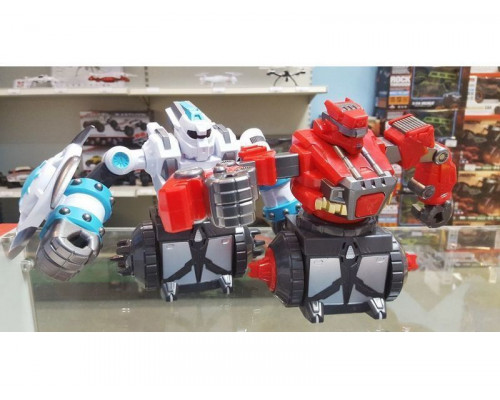 Радиоуправляемый бой роботов Crazon CR-17XZ01B Battle Armor, 2 робота, звук, свет