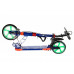 Самокат двухколесный Quicker (сине-зеленый)