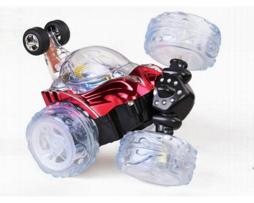 Р/У машинка-перевертыш трюковая Huan Qi HQ632, музыка, свет, акб