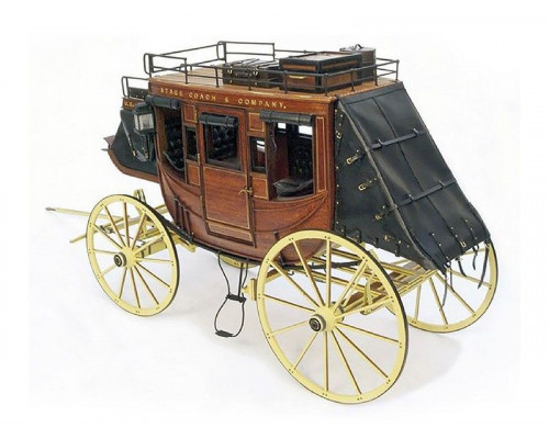 Сборная деревянная модель почтовой кареты Artesania Latina 1948года, 1/10