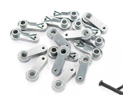 Рычаги подвески с осями для танка Taigen Tiger металл (без резьбы)