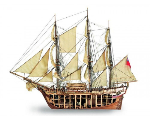 Сборная деревянная модель корабля Artesania Latina BOUNTY, 1/48