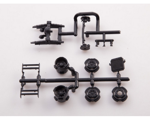 Сборная модель AVD КАЗ-608 с полуприцепом ОДАЗ-794, 1/43