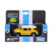 Машина АВТОПАНОРАМА Toyota FJ Cruiser, желтый, 1/43, инерция, в/к 17,5*12,5*6,5 см