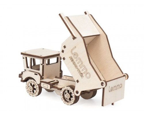 Деревянный конструктор Lemmo Самосвал Сэм, 43 детали