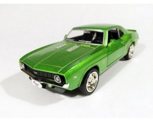 Машина Ideal 1:30-39 Chevrolet Camaro (блест. метал. зел.)
