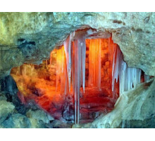 Картина по номерам 40х50 Кунгурская ледяная пещера № 1 (24 краски)