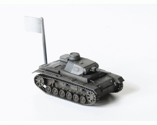 Сборная модель ZVEZDA Немецкий средний танк Pz.Kp.fw.III G, 1/100