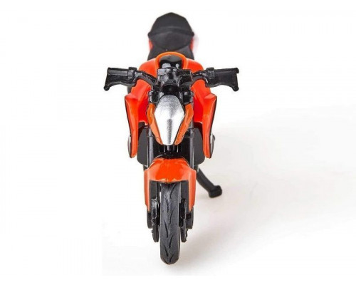 Мотоцикл Siku 1384 KTM 1290 Super Duke R 1/87, 6 см, оранжевый/черный