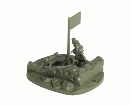 Сборные солдатики ZVEZDA Советские снайперы, 1/72