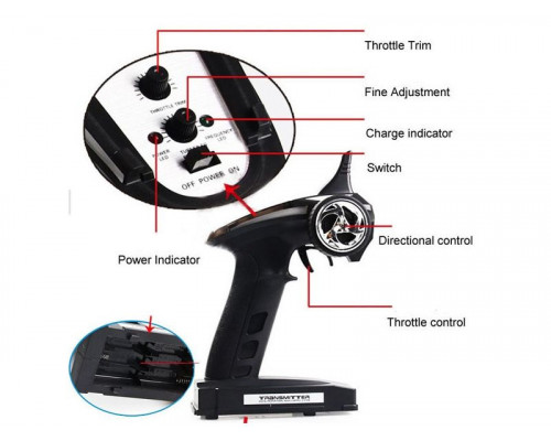 Р/У катер Feilun FT007 Vitality 2.4G