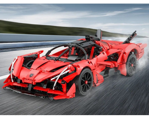 Радиоуправляемый конструктор CADA спортивный автомобиль APE Supercar (1823 детали)