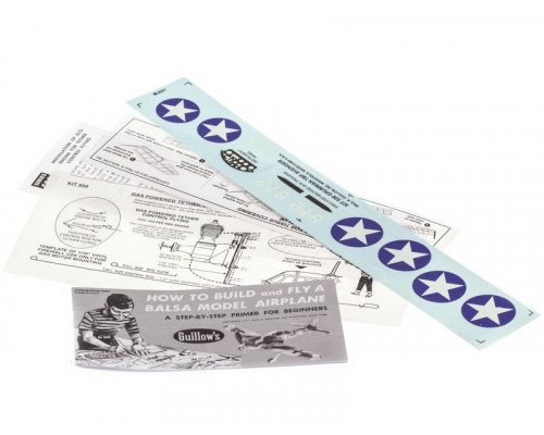 Сборная дер.модель.Самолет TBF Avenger. Guillows  1:30