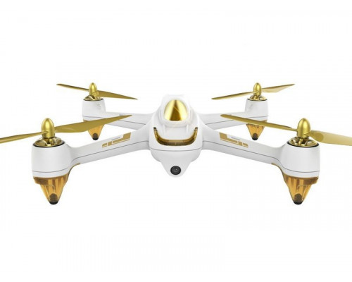 Р/У квадрокоптер Hubsan X4 GPS, FHD + FPV, автовозврат, удержание, следуй за мной, 2.4G (белый)