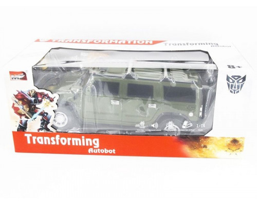 Р/У трансформер MZ Hummer H2 2323P 1/14 +акб и з/у