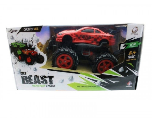 Р/У внедорожник Monstre Truck Nissan Silvia в ассортименте 1/16 + свет + звук