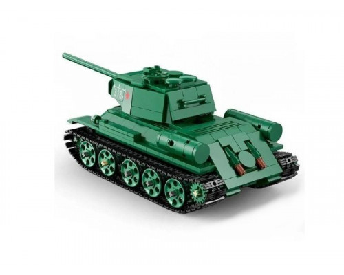 Радиоуправляемый конструктор CaDA MASTER Советский танк Т-34 1/35 (722 детали)