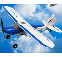 Радиоуправляемый самолет Volantex RC Sport Cub 500мм (синий) 2.4G 4ch LiPo RTF with Gyro