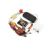 Комплект освещения G.T.Power (6 светодиодов) с блоком управления и звуковой системой