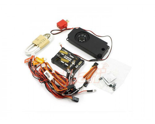 Комплект освещения G.T.Power (6 светодиодов) с блоком управления и звуковой системой