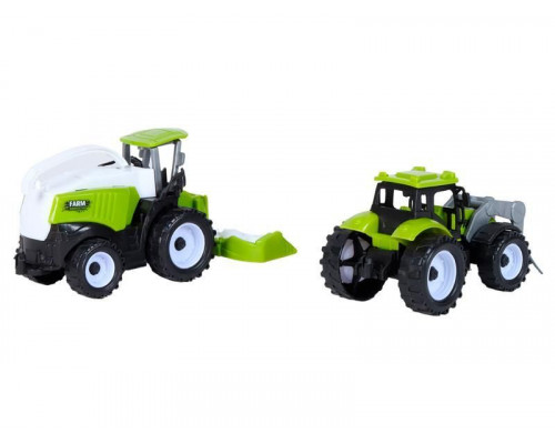 Комбайн AUTODRIVE с трактором инерционные, в/к 26*6,5*8,8 см