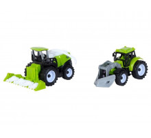 Комбайн AUTODRIVE с трактором инерционные, в/к 26*6,5*8,8 см