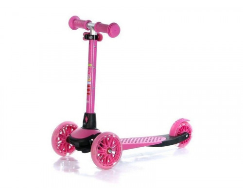 Самокат трехколесный Jet (розовый)